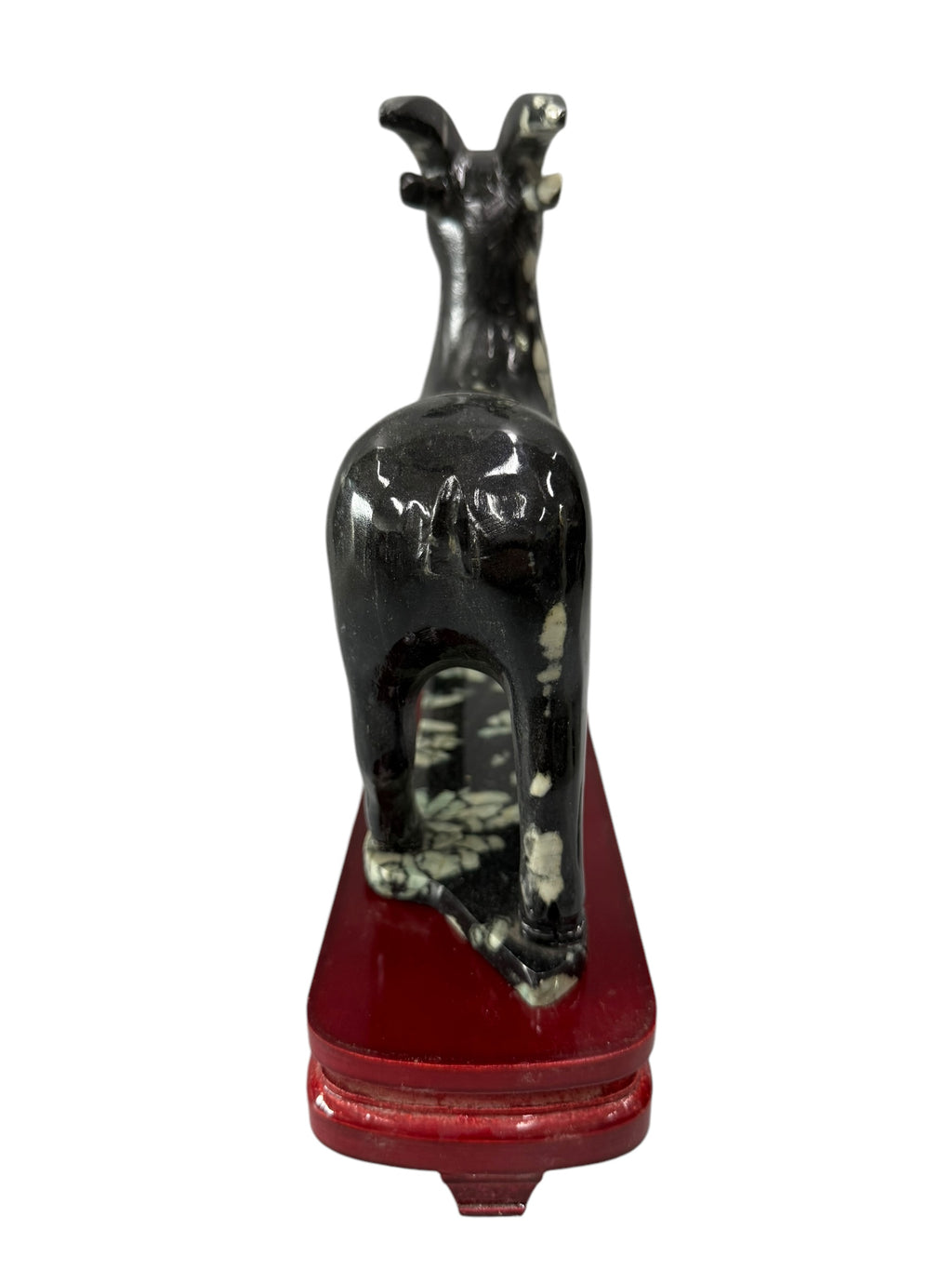 Goat Peony & Chrysanthemum Stone Carving 牡丹石雕 菊花石雕 - Longevity & Good Fortune Miniature Artifact Sculpture