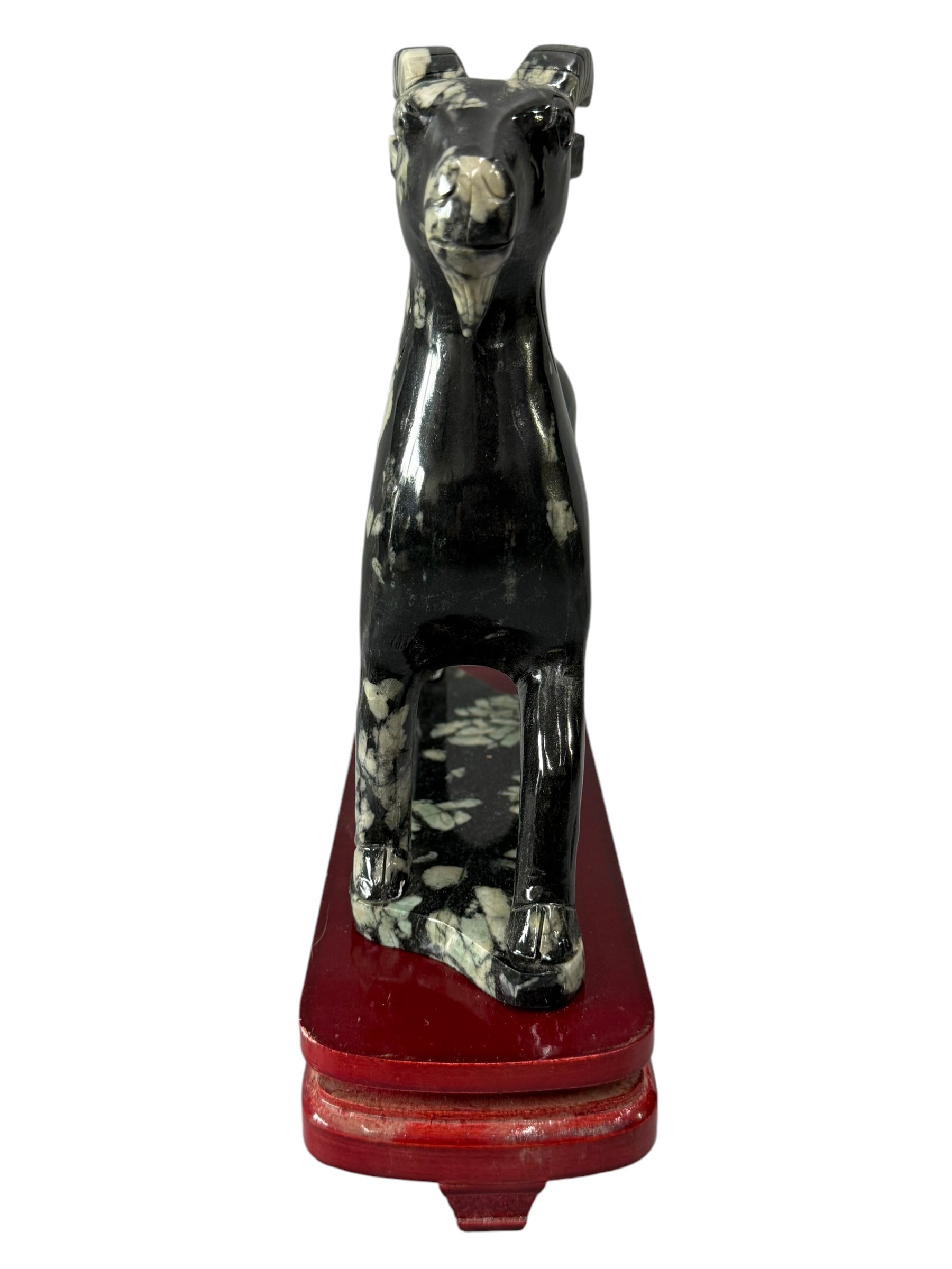 Goat Peony & Chrysanthemum Stone Carving 牡丹石雕 菊花石雕 - Longevity & Good Fortune Miniature Artifact Sculpture