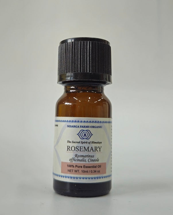 Rosemary 10ML, 100% Organic Concentrated Essential Oils, Aromatherapy Relaxation, Mood Enhancement, Stress Relief