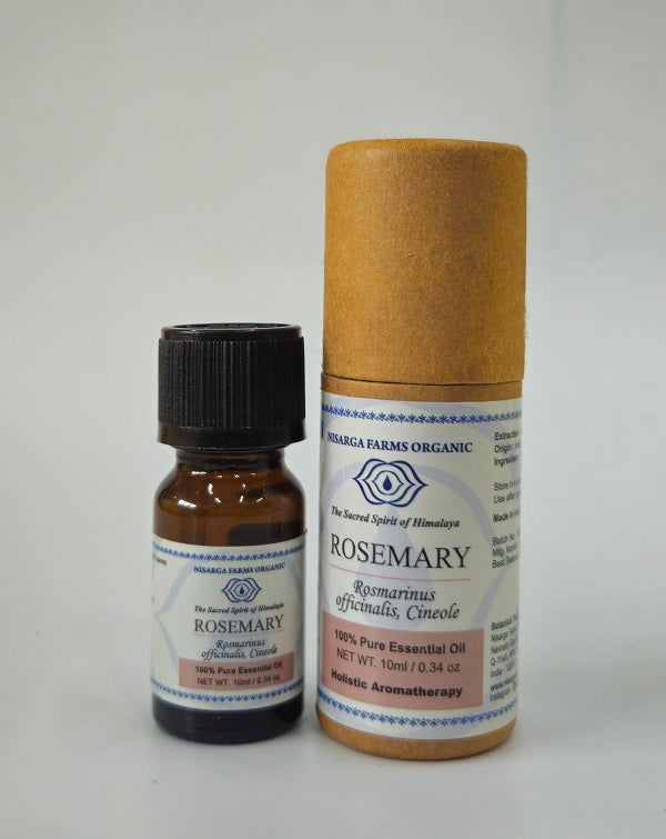 Rosemary 10ML, 100% Organic Concentrated Essential Oils, Aromatherapy Relaxation, Mood Enhancement, Stress Relief