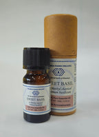 Sweet Basil 10ML, 100% Organic Concentrated Essential Oils, Aromatherapy Relaxation, Mood Enhancement, Stress Relief