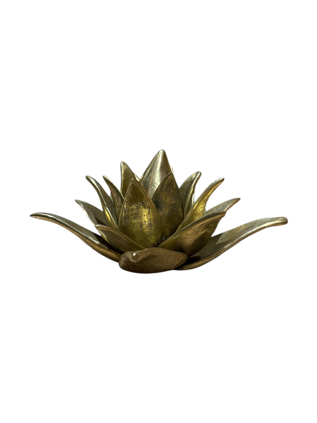 Solid brass bronze home decor kitchen lotus flower dining table design tabletop desktop