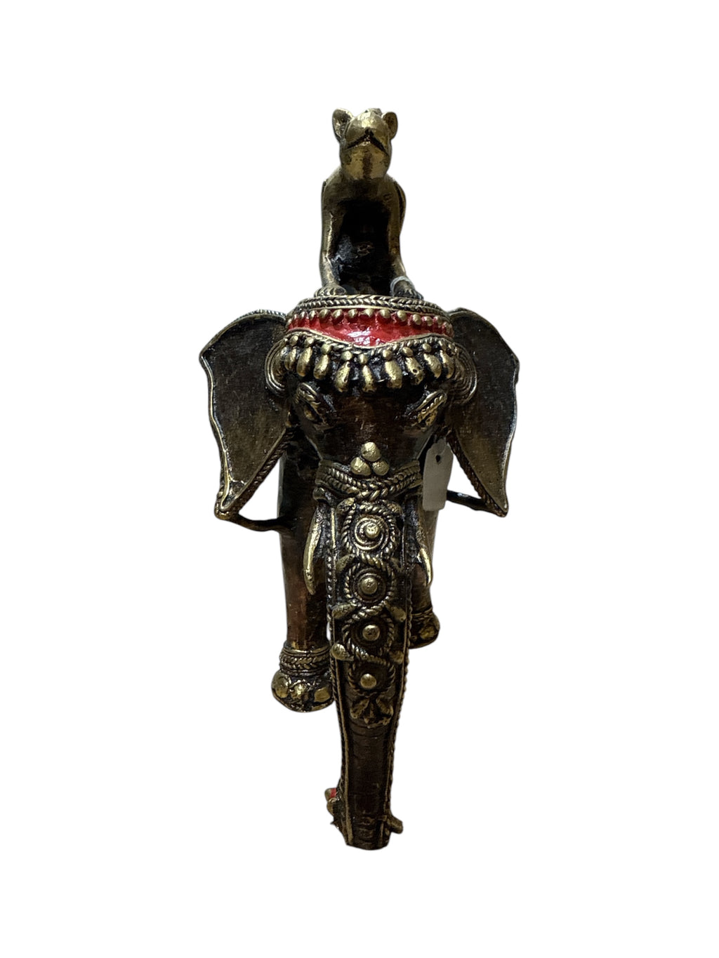 Handmade tabletop brass bronze Tribe design statue home office restaurant display decoration showpiece