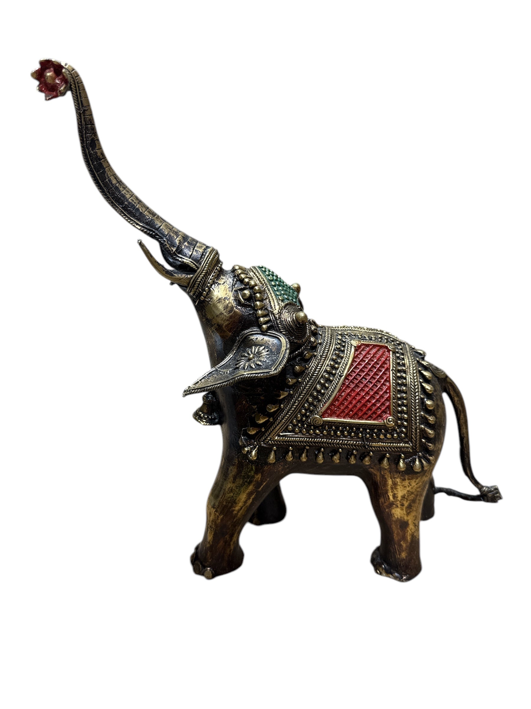 Handmade tabletop brass bronze Tribe design statue home office restaurant display decoration showpiece