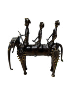 Handmade tabletop brass bronze Tribe design statue home office restaurant display decoration showpiece