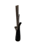 Fossil petrified wood stone log standing showpiece for ring and chain decoration home design in Singapore