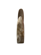 Real fossil petrified-wood stone bear design showpiece for home office tabletop decoration in Singapore