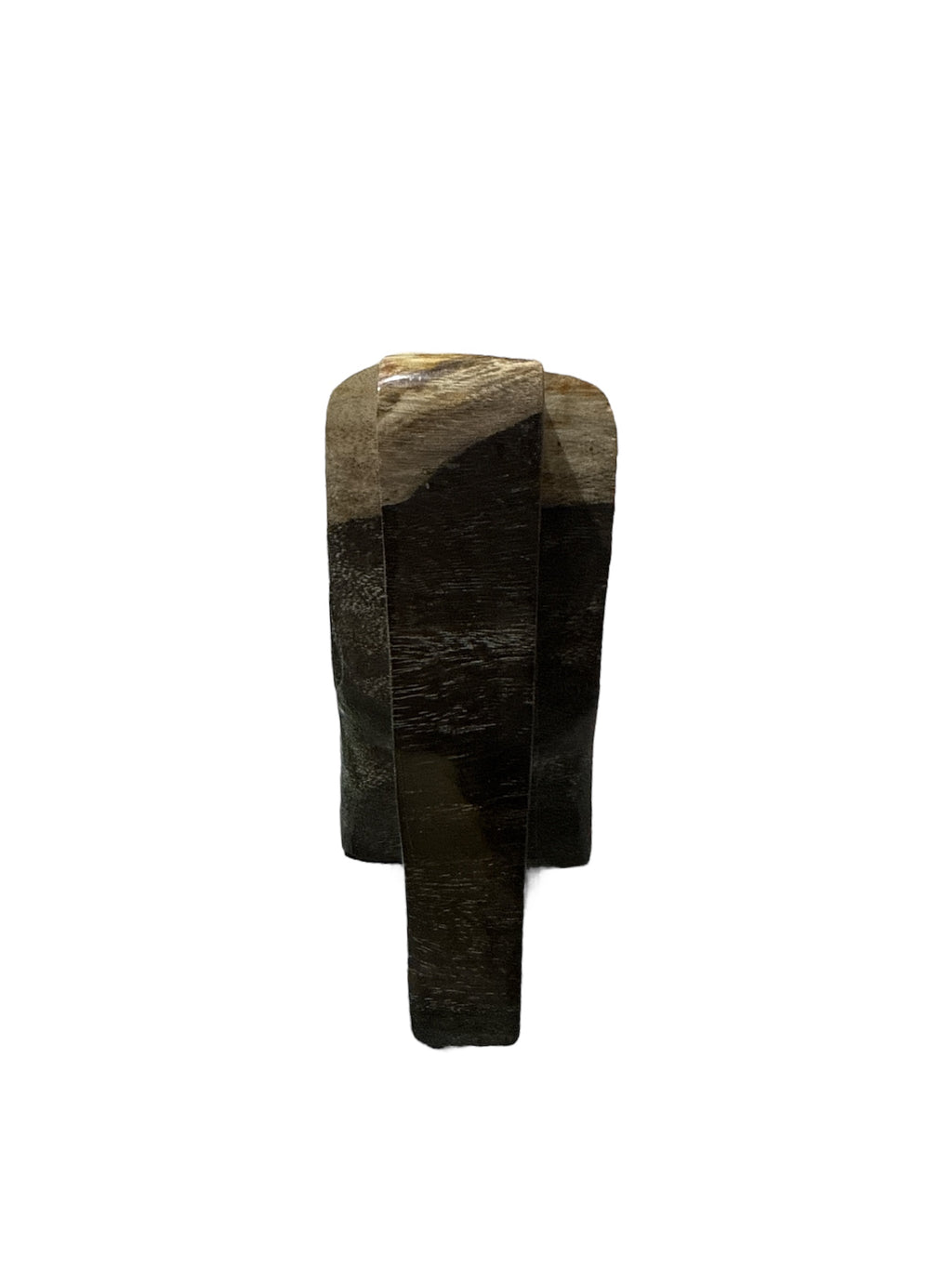 Real fossil petrifiedwood stone elephant showpiece for home office counter top decoration in Singapore