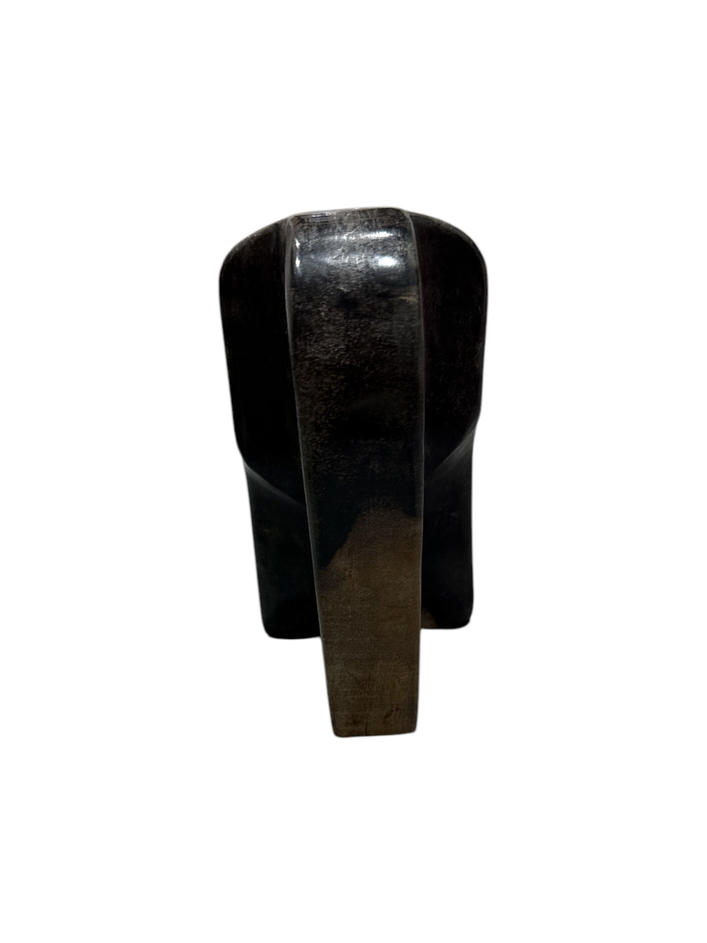 Real fossil petrifiedwood stone elephant showpiece for home office table top decoration in Singapore