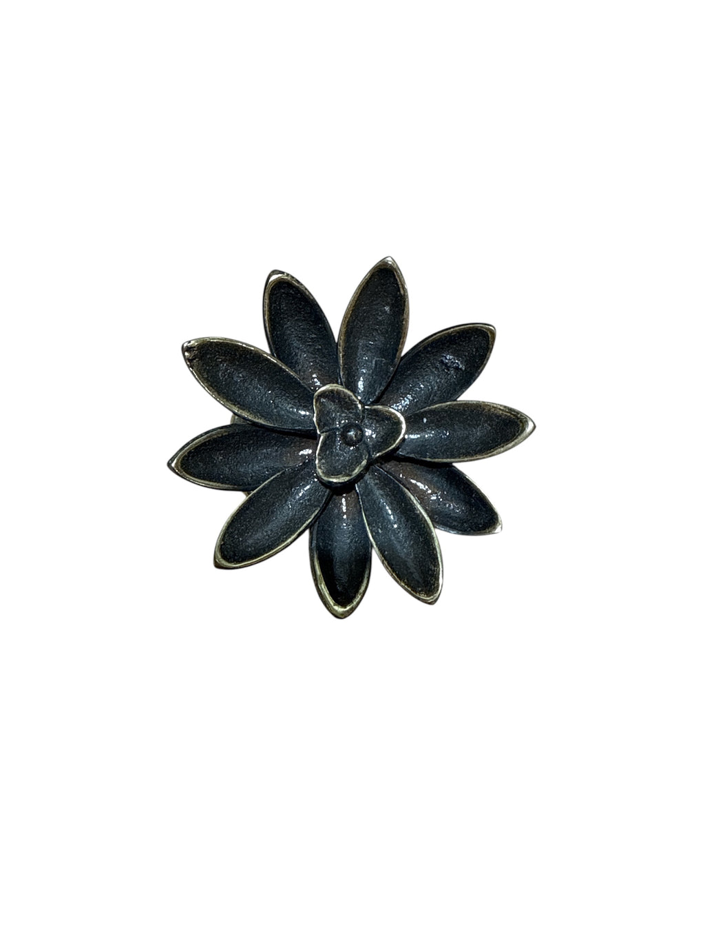 Solid brass bronze home decor kitchen flower dining table design tabletop desktop decoration