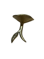 Solid brass bronze home decor kitchen lotus leaf dining table design tabletop desktop decoration