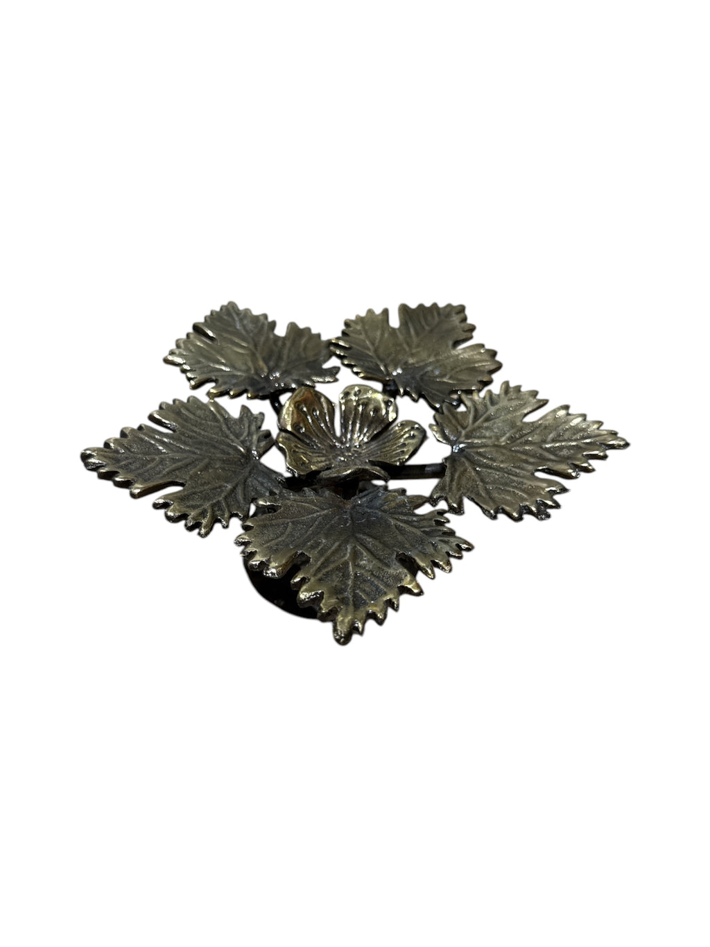 Solid brass bronze home decor kitchen flower dining table design tabletop desktop decoration