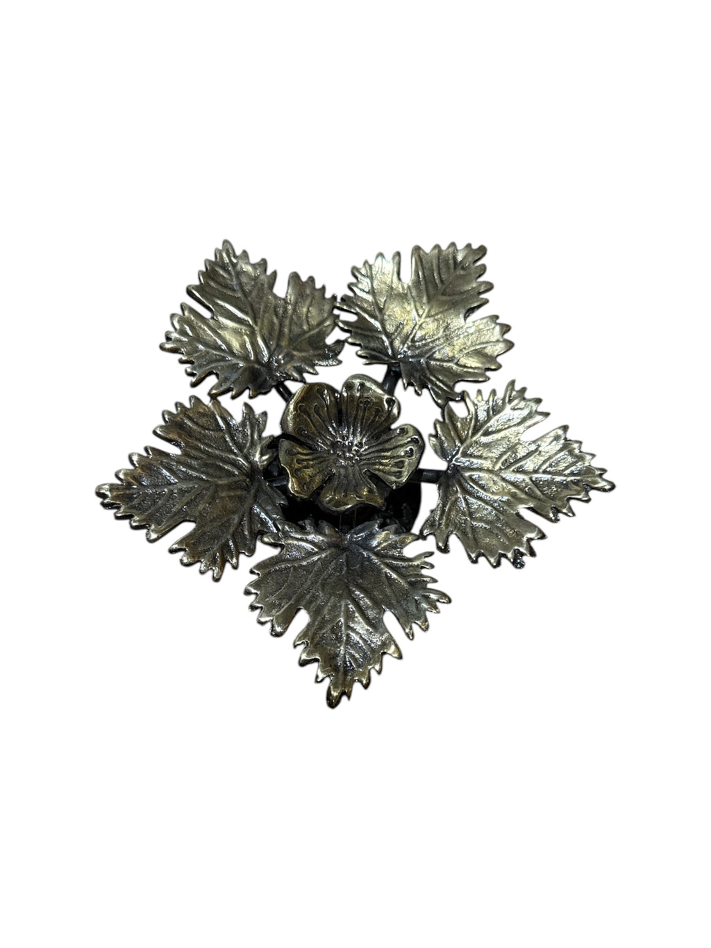 Solid brass bronze home decor kitchen flower dining table design tabletop desktop decoration