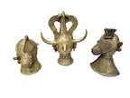 Tabletop brass bronze Tribe head design home office restaurant decor display decoration in Singapore