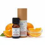 Sweet Orange 10ML, 100% Organic Concentrated Essential Oils, Aromatherapy Relaxation, Mood Enhancement, Stress Relief