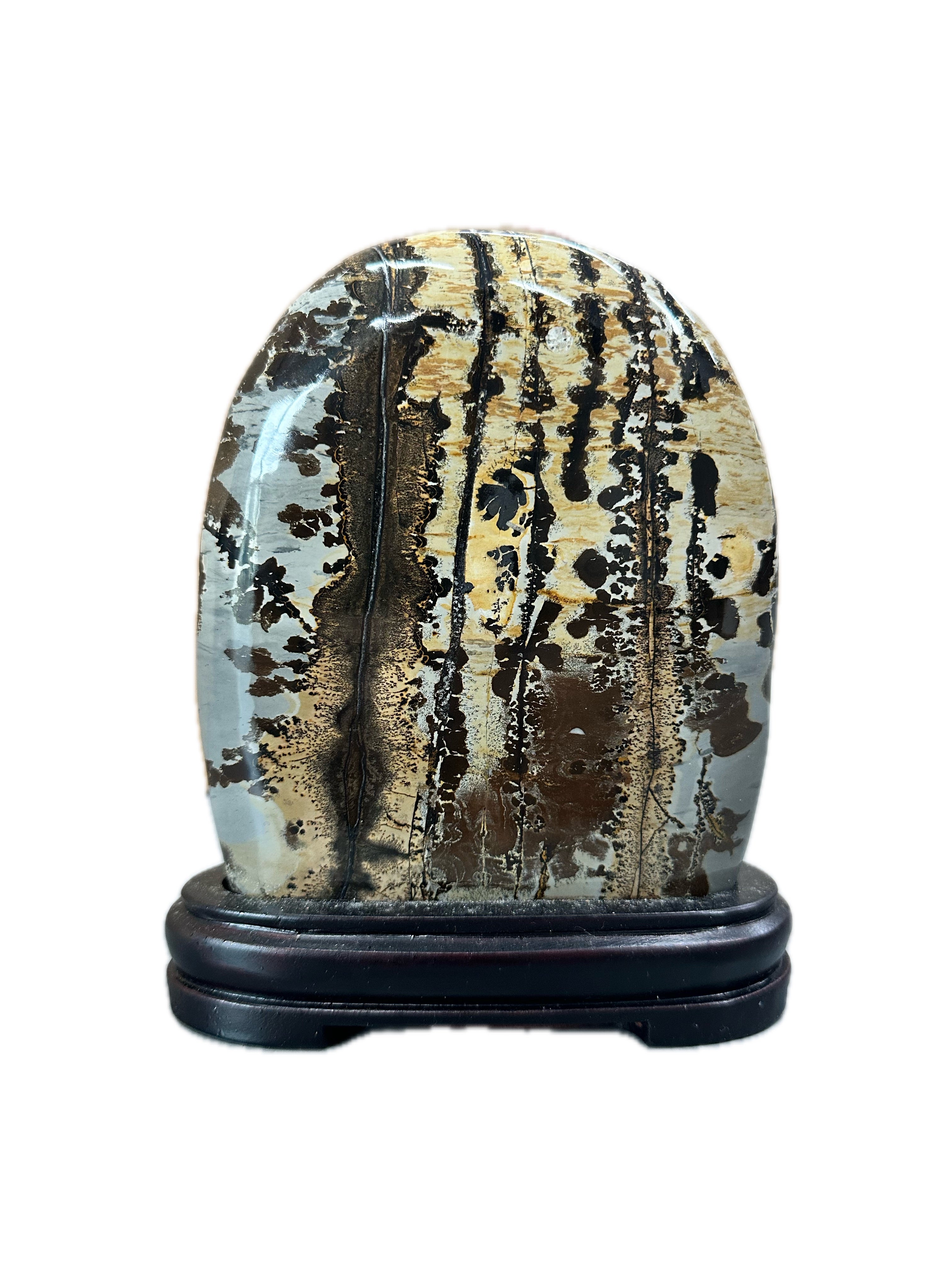 Guangxi Chinese limestone painting stone natural stone ornamental stone grass flower ornaments living room crafts decoration