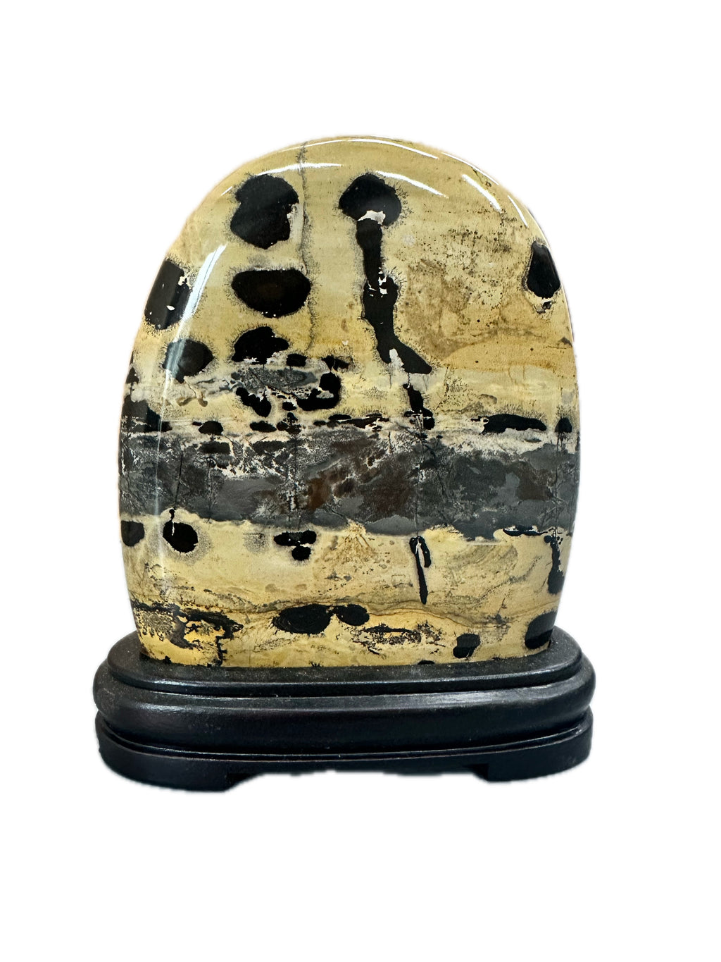 Guangxi Chinese limestone picture stone natural stone ornamental stone grass flower ornaments living room office decoration