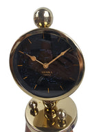 EHAIKA Telescope Design Table Clock, Star Constellation Clockface, Metal Case & Wooden Stand