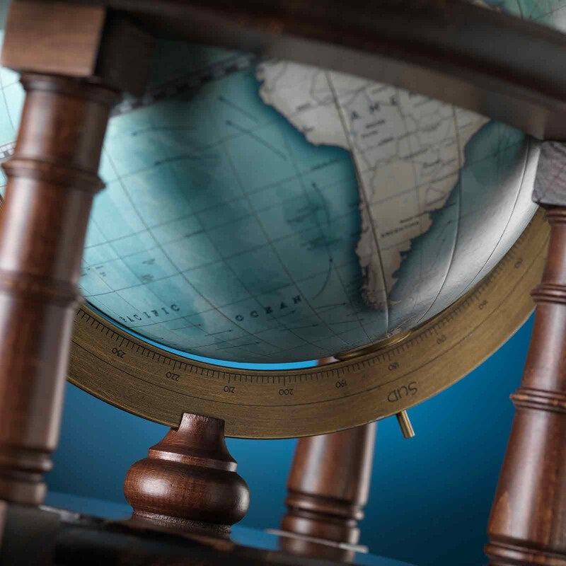 ZOFFOLI Globes CASSINI, Limited Edition Table-Top Classical Design Home Office Décor Globe