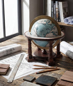 ZOFFOLI Globes CASSINI, Limited Edition Table-Top Classical Design Home Office Décor Globe