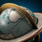 ZOFFOLI Globes CASSINI, Limited Edition Table-Top Classical Design Home Office Décor Globe