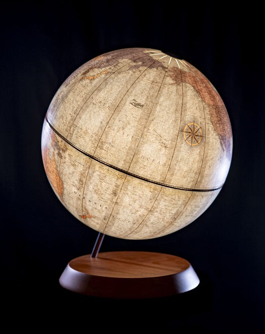 ZOFFOLI Globes LUME , Desktop Table Educational Illuminated Desk Globe Design