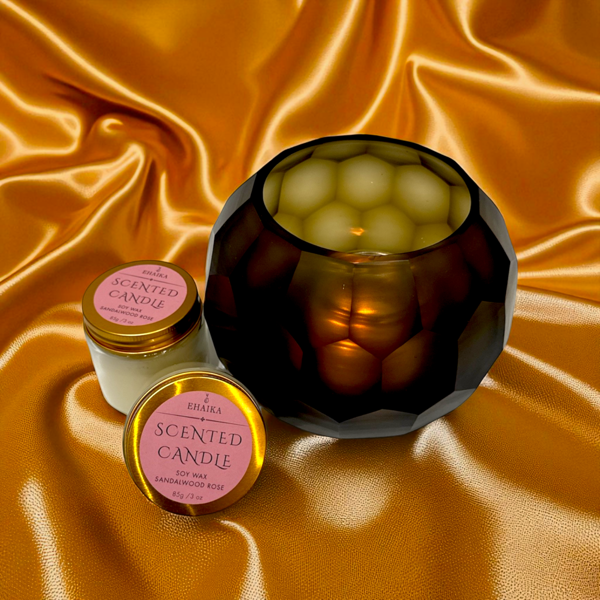 ehaika scented jar candle