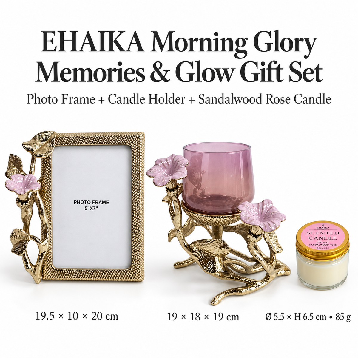 EHAIKA Morning Glory Memories & Glow  Gift Set (U.P. $207.70)