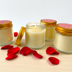 EHAIKA 4 Pack Scented Jar Candle - Sandalwood Rose