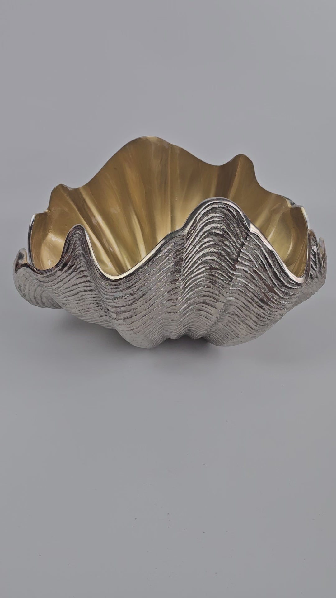 EHAIKA Sea Shell Multi-Wine Chiller - Aluminium Decorative Home Decoration Dinning Tableware