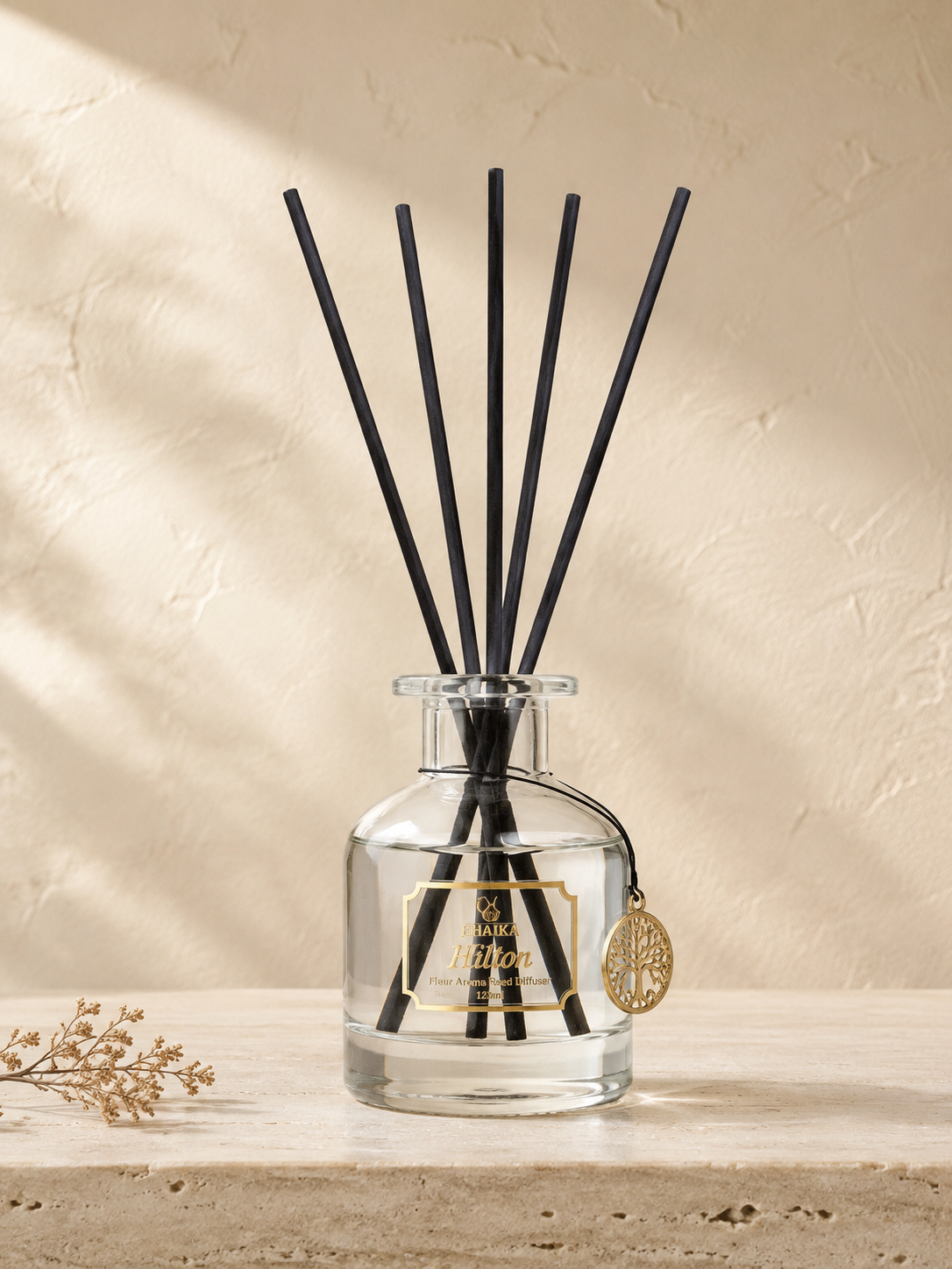 Hilton Inspired | EHAIKA Fleur Aroma Reed Diffuser 120ml | Hotel Inspired Fragrance