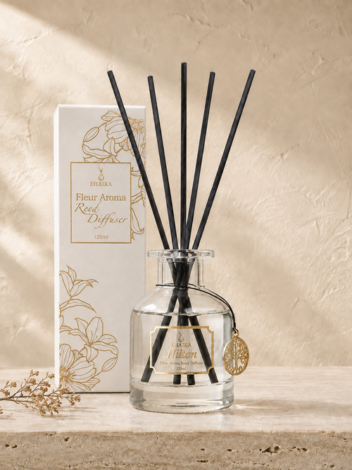 Hilton Inspired | EHAIKA Fleur Aroma Reed Diffuser 120ml | Hotel Inspired Fragrance