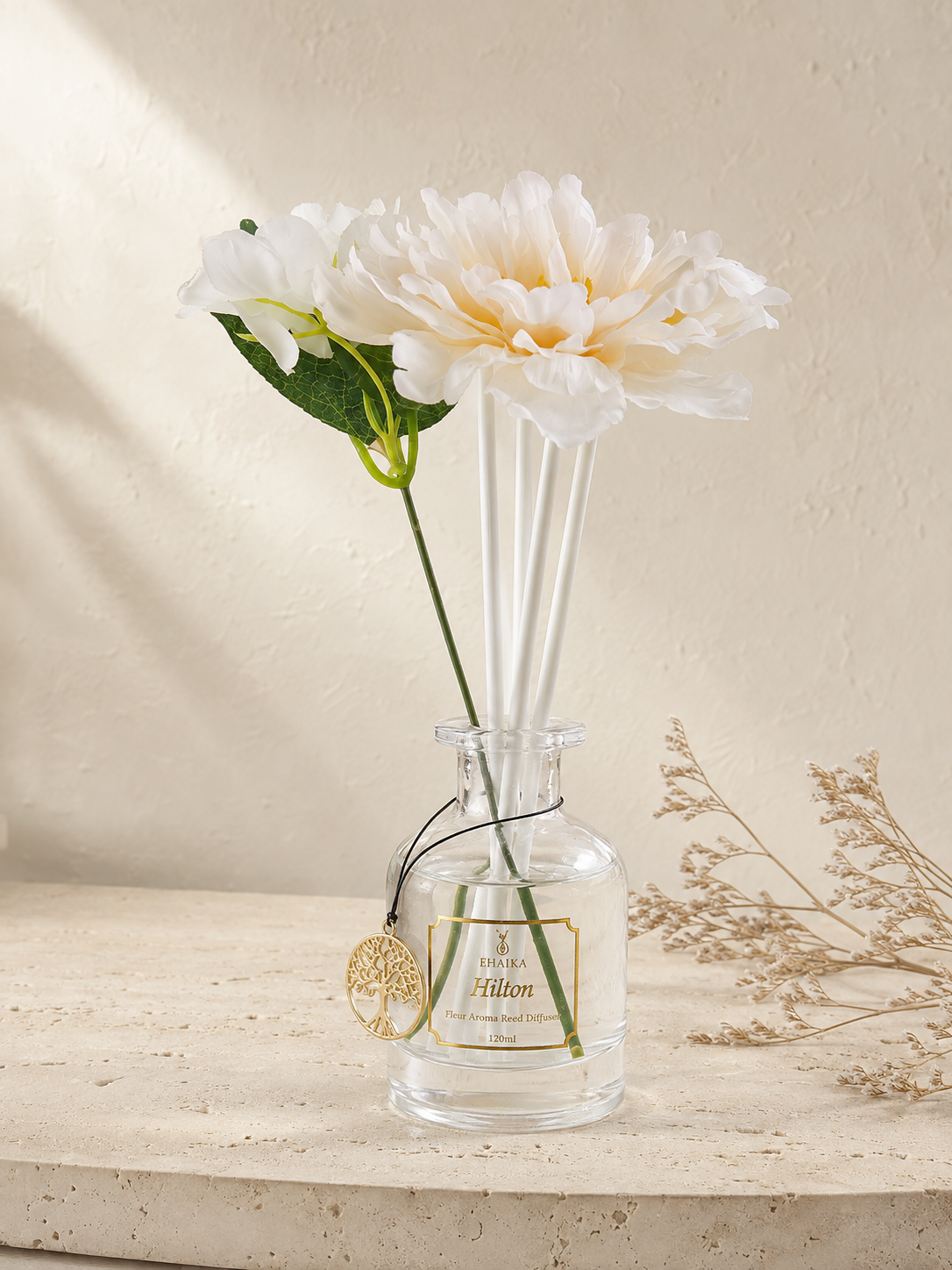 Hilton Inspired | EHAIKA Fleur Aroma Reed Diffuser 120ml | Hotel Inspired Fragrance