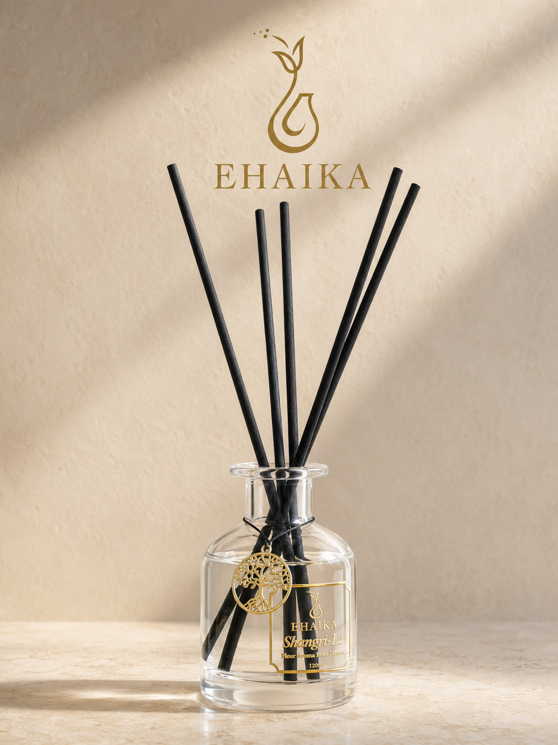 Shangri-La Inspired | EHAIKA Fleur Aroma Reed Diffuser 120ml | Hotel Inspired Fragrance