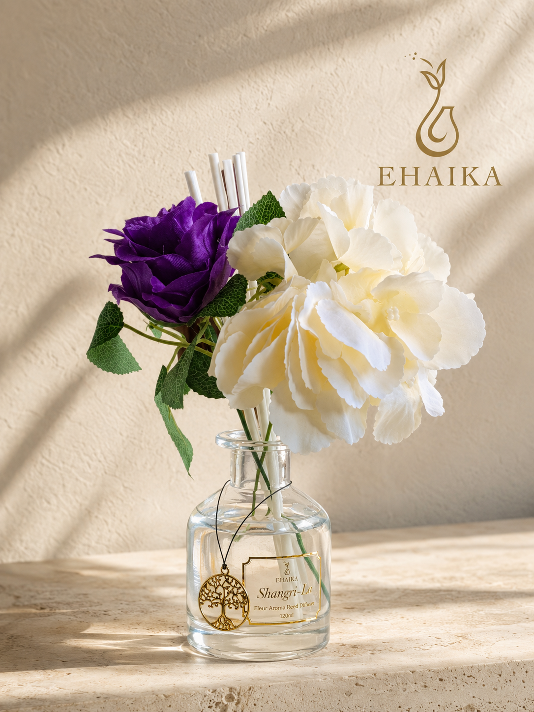 Shangri-La Inspired | EHAIKA Fleur Aroma Reed Diffuser 120ml | Hotel Inspired Fragrance